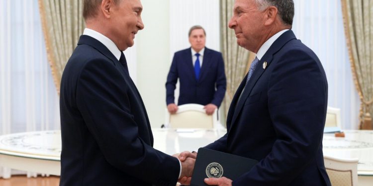 Putin e Witkoff in Russia