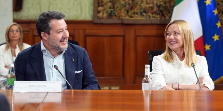 Meloni e Salvini al Cipess