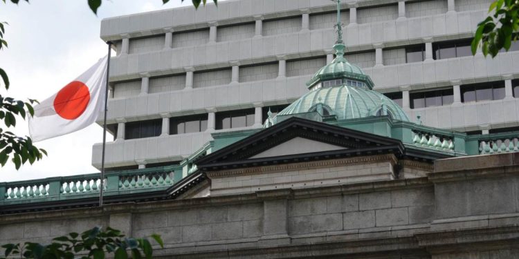 La sede della Banca centrale giapponese (Ansa)