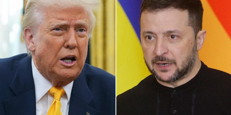 Trump e Zelensky