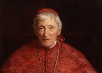 John Everett Millais, "John Newman" (1881, particolare)