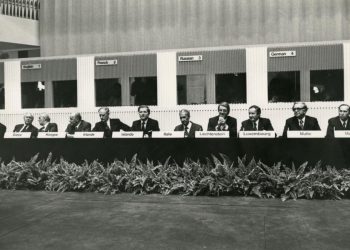 Aldo Moro agli accordi di Helsinki