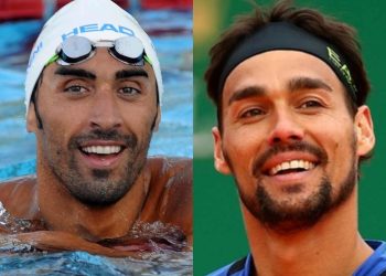 Filippo Magnini e Fabio Fognini