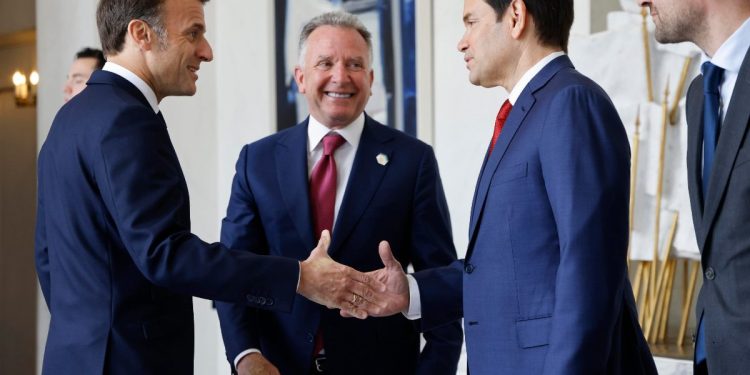 Rubio e Witkoff da Macron