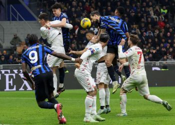 Un momento di Inter Monza nell'ultima stagione (Foto ANSA)