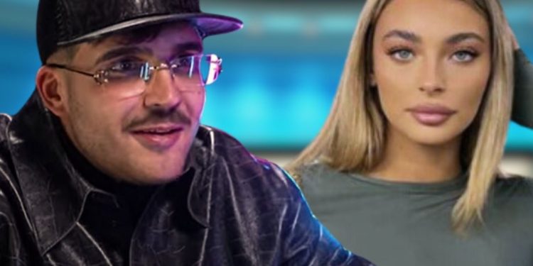 Geolier e Chiara Frattesi, collage