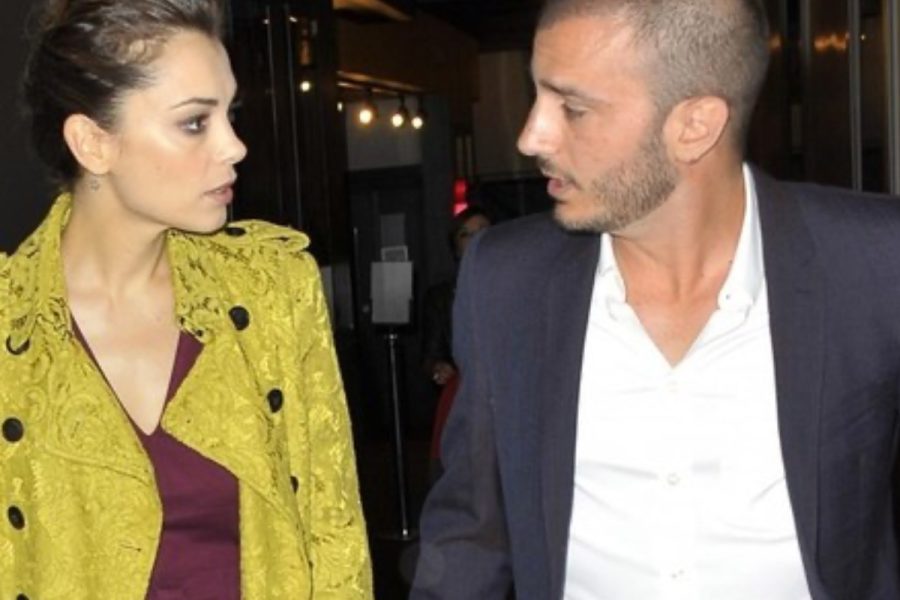 Giorgia Surina e Nicolas Vaporidis (foto web)