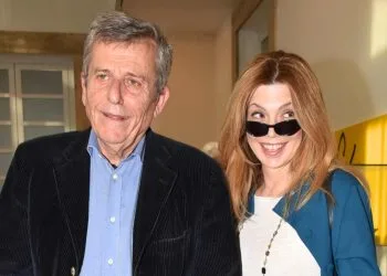 Benedicta Boccoli e Maurizio Micheli