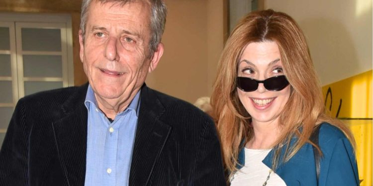 Benedicta Boccoli e Maurizio Micheli