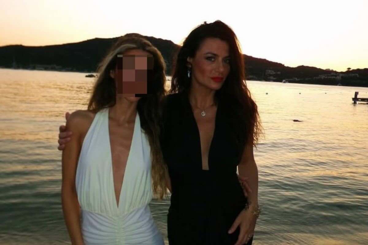 gloria nicoletti con la figlia