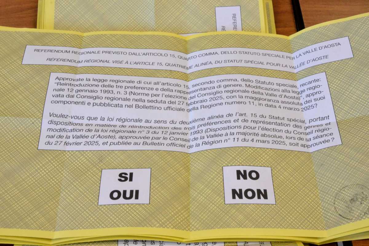 Referendum Valle d'Aosta