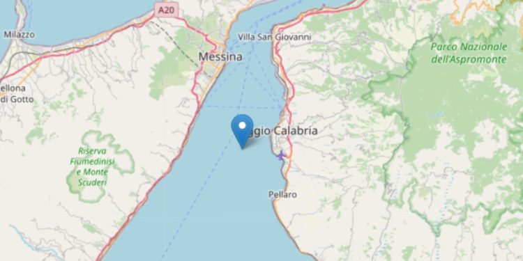 Terremoto oggi a Messina