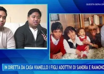 Edgar e Rosalie, figli adottivi di Sandra e Raimondo