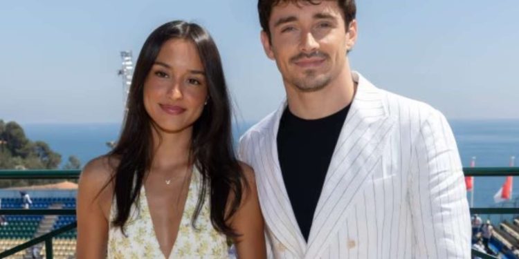 Charles Lecrerc e Alexandra Saint Mleux