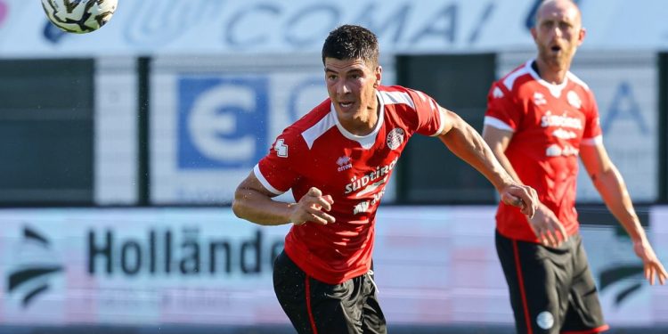 Il Sudtirol impegnato in amichevole (da facebook.com/fcsuedtirol)