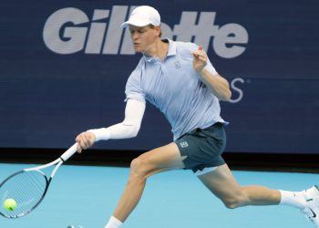 Jannik Sinner, qui al Cincinnati Open 2025 (Foto ANSA)