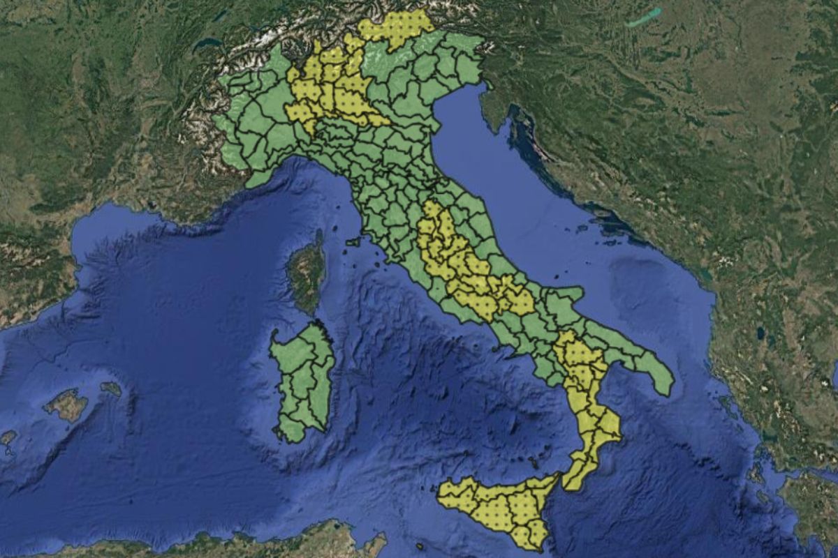 Allerta meteo oggi, 14 agosto 2025