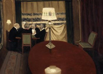 Félix Vallotton, "Il poker" (1902, particolare)