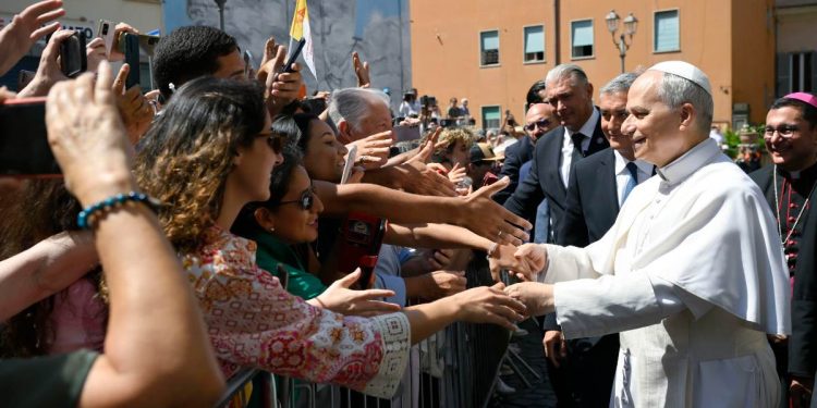 Papa Leone ad Alban Laziale