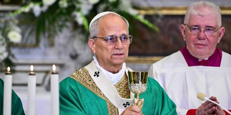 Messa Papa Leone XIV da Castel Gandolfo