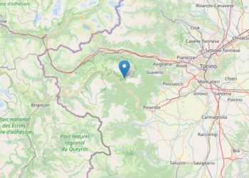 Terremoto oggi a Torino (Foto. INGV)