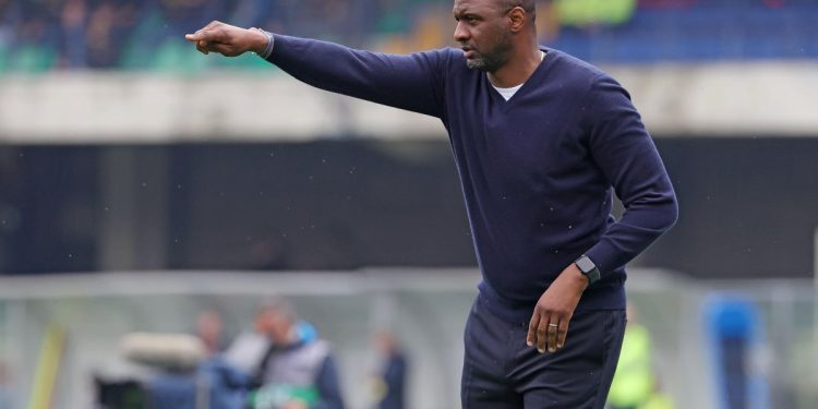 Patrick Vieira, allenatore del Genoa (Foto Ansa)