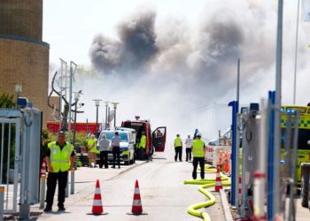 Treno deragliato in Danimarca (Foto: Twitter/X)