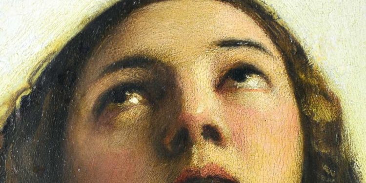 Tiziano, Assunta (1516-1518, particolare)