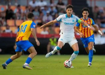 Leonardo Balerdi, capitano del Marsiglia (Foto Ansa)