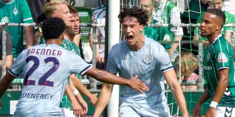 L'Udinese in amichevole (da facebook.com/UdineseCalcio1896)