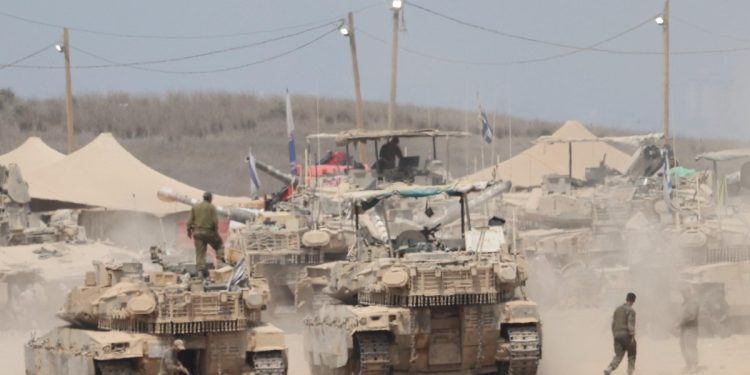 Carri Israele a Gaza