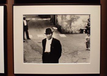 Una fotografia di Mario Giacomelli (foto Roberto Longo)