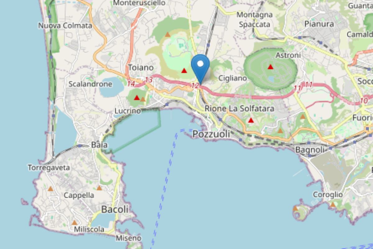 Terremoto Campi Flegrei, oggi, 17 agosto 2025