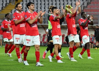 I giocatori del Perugia