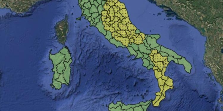 Allerta meteo oggi, 18 agosto 2025