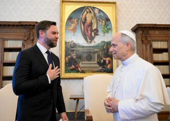 Papa Leone con Vance