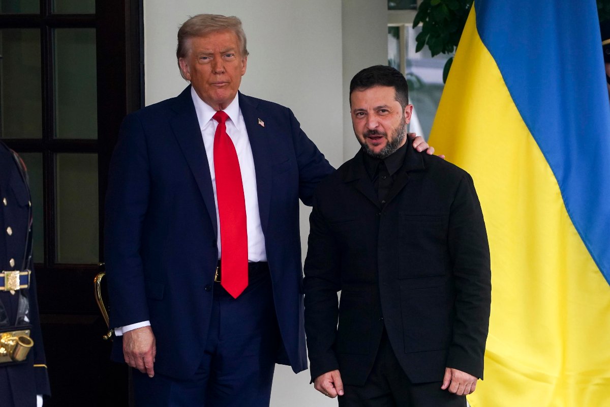 Trump e Zelensky alla Casa Bianca