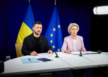 Zelensky e Von der Leyen
