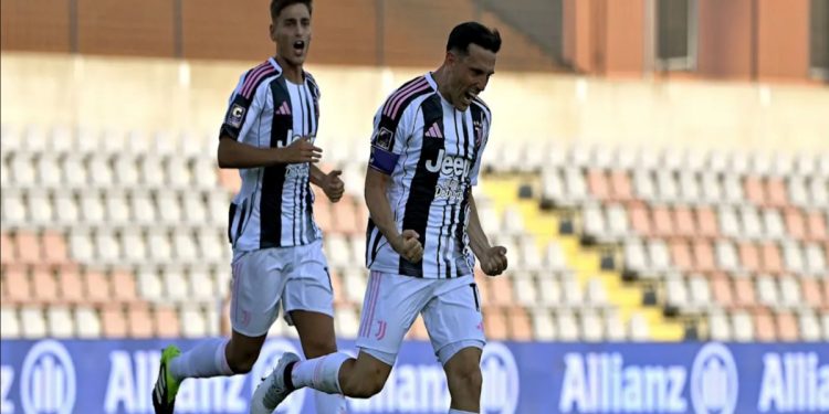 Juventus Under 23, un'esultanza
