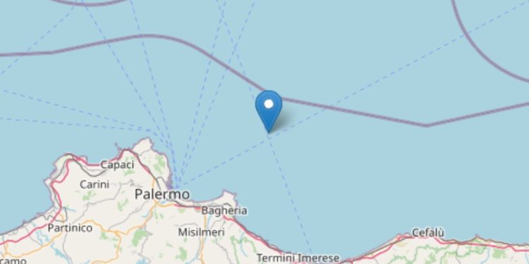 Terremoto oggi a Palermo