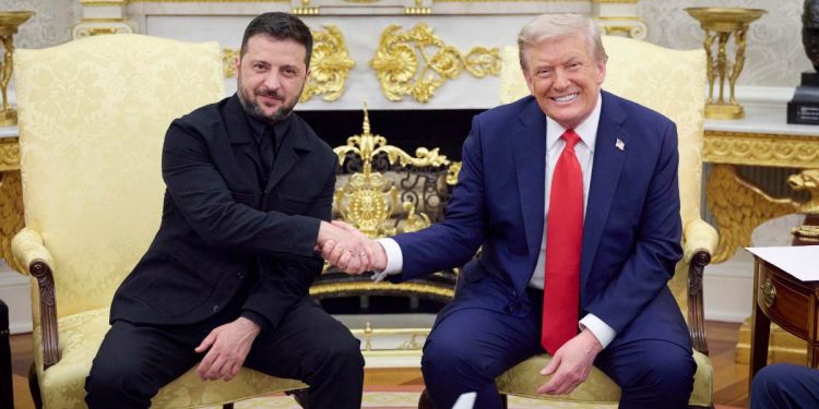 Zelensky con Trump