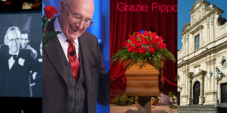Diretta funerali Pippo Baudo