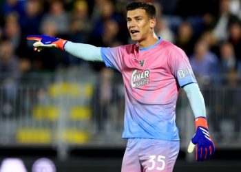 Filip Stankovic in campo con il Venezia (Foto: Web)