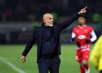 Stefano Pioli in panchina con l'Al-Nassr (Foto Ansa)