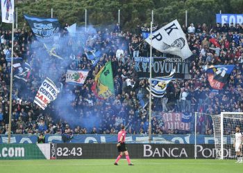 I tifosi del Pisa (Foto Ansa)