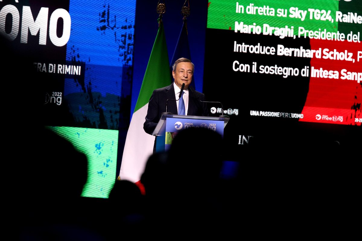 Draghi al Meeting Rimini
