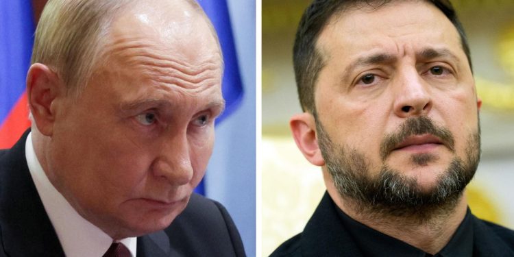 Putin e Zelensky