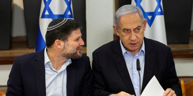 Smotrich e Netanyahu, Israele