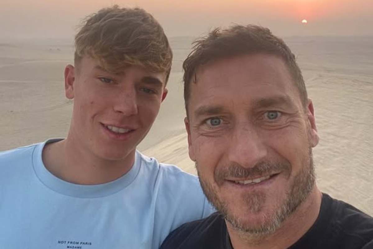 Cristian Totti lavoro