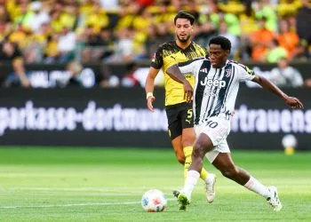 Jonathan David, nuovo attaccante della Juventus (Foto ANSA)